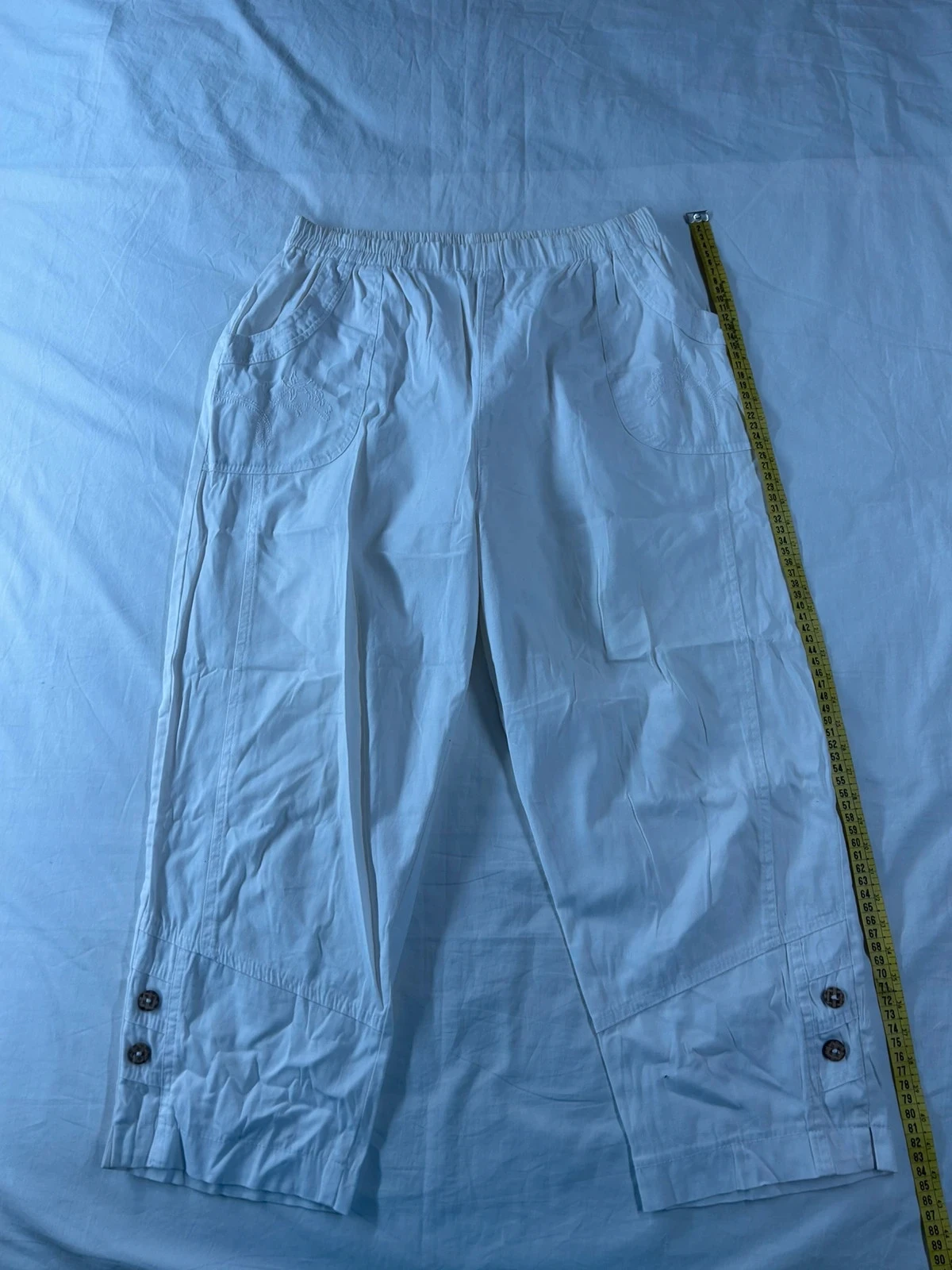 Sarouel blanc en Cotton vintage